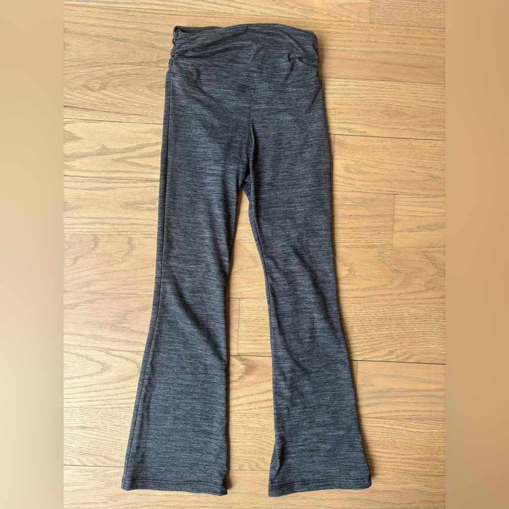 sls Apparel flare leggings- Girls size Medium. Worn once!